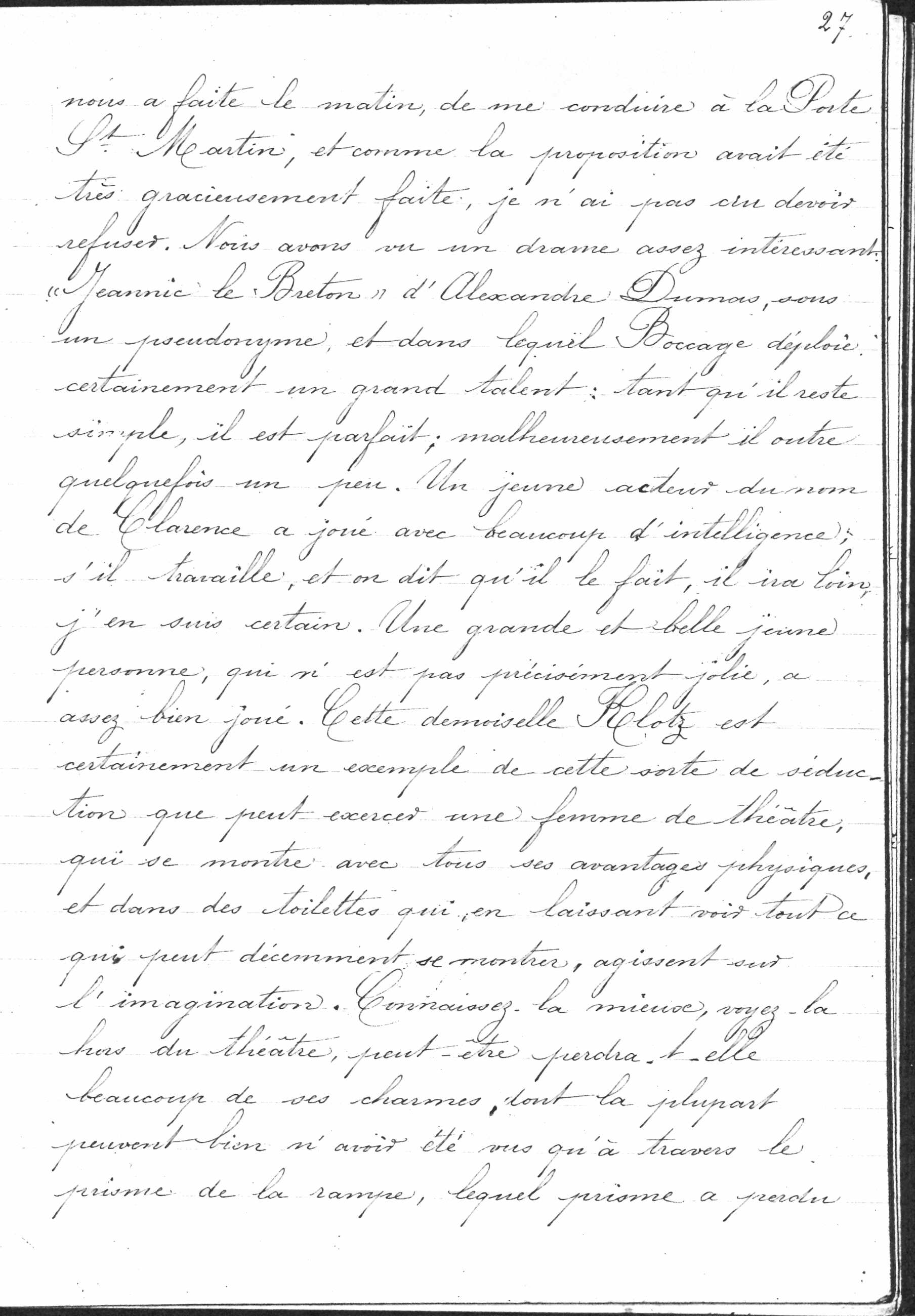 1841-1843 - Journal intime d’Auguste Duméril pendant ses fiançailles (1<sup>ère</sup> partie : 1841)