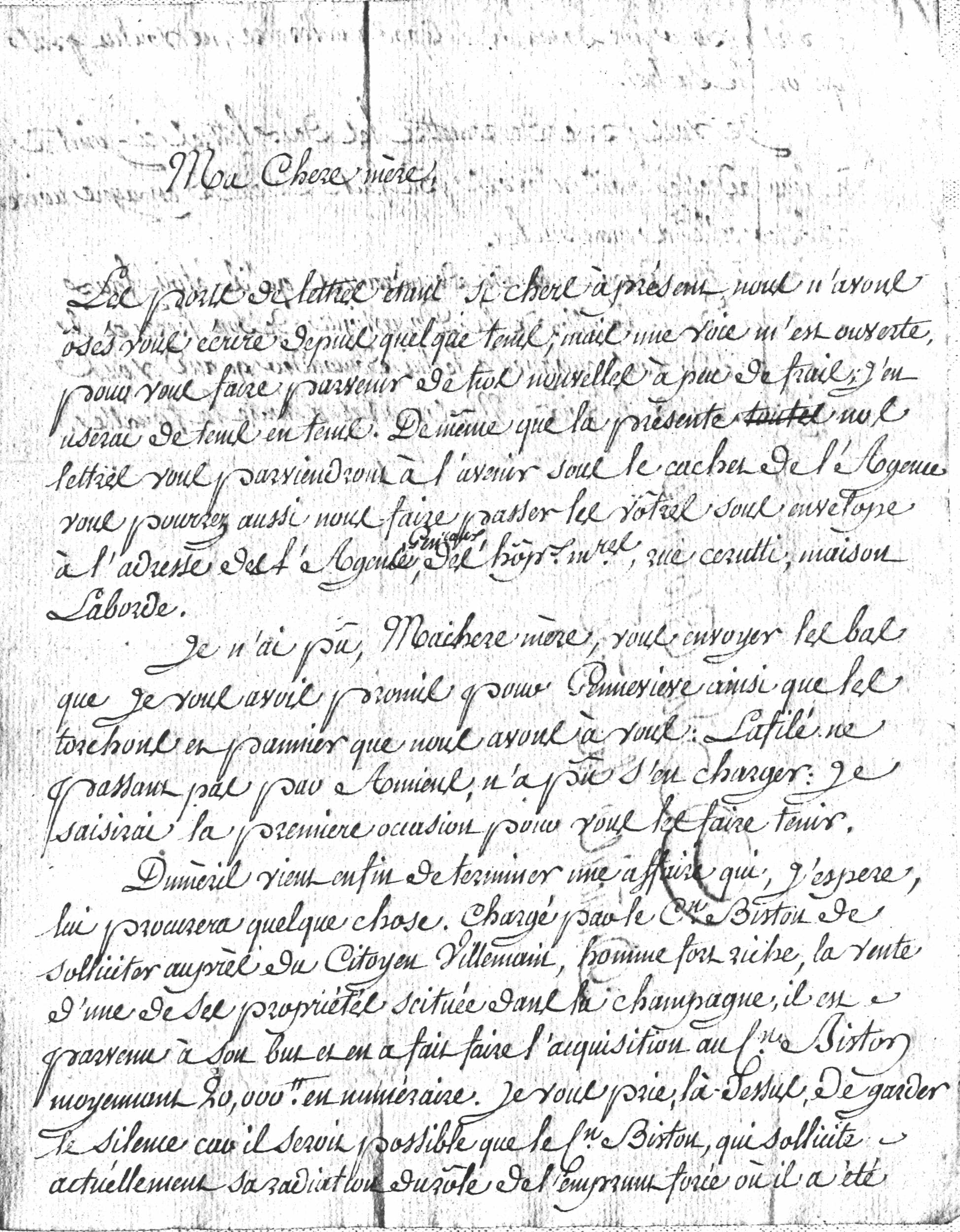 Jeudi 4 février 1796 (B), 15 pluviôse an IV