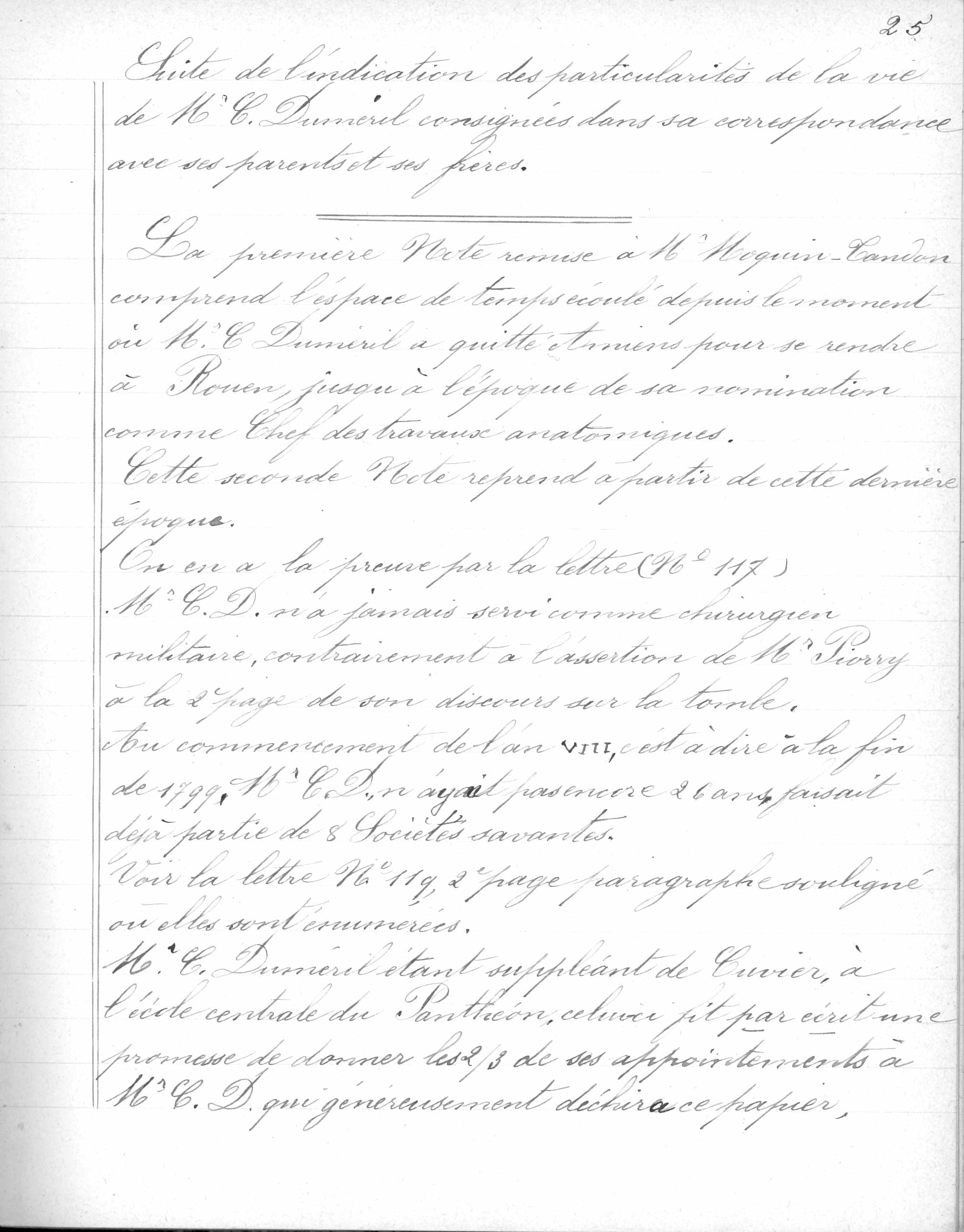 1774-1860. Notes sur André Marie Constant Duméril